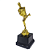 Troféu de Corrida Atletismo 16cm Base 3º Quadrada AX - 838 - Imagem 3