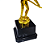 Troféu de Sinuca Bilhar 13cm Base 3º Quadrada AX - 824 - Imagem 3