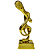 Troféu Karaoke 20cm Resina Maciça - 848 - Imagem 1
