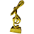 Troféu Karaoke 20cm Resina Maciça - 848 - Imagem 2