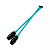 Maça Bastão Ginastica Rítmica Adaptável AX PVC Tam. 37cm 593 - PACK COM 2 PEÇAS AZUL CELESTE - Imagem 1