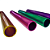 Bastão de Revezamento AX 30cm Alumínio Atletismo 594 - PACK COM 4 CORES (Amarelo, Rosa, Roxo, Verde) - Imagem 2