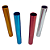 Bastão de Revezamento AX 30cm Alumínio Atletismo 594 - PACK COM 4 CORES (Celeste, Dourado, Prateado, Vermelho) - Imagem 3