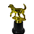 Troféu de Cachorro Cão Pet 14,5cm BASE REDONDA AX - 829 - Imagem 4