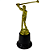 Troféu de Golf 18cm BASE REDONDA  AX - 842 - Imagem 1