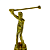 Troféu de Golf 18cm BASE REDONDA  AX - 842 - Imagem 4