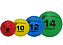 Bola Iniciação AX Nº 8 Vermelha Grip - 704 - PACK COM 10 BOLAS - Imagem 4