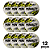 Bola Futsal Penalty RX 500 XXIII - Branca e Amarela - PACK COM 12 PEÇAS - Imagem 1