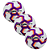 Bola Futebol Campo Storm XXIII Penalty - Bca/Lj/Rx  - PACK COM 3 PEÇAS - Imagem 1
