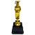 Troféu de Formando/Formatura 18cm Feminino 1º Base Quadrada AX - 822 - Imagem 2