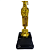 Troféu de Formando/Formatura 17cm Feminino 2º Base Quadrada AX - 822 - Imagem 3