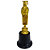 Troféu de Formando/Formatura Feminino 17cm Base REDONDA AX - 822 - Imagem 1