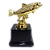 Troféu de Pesca, Peixe 1º Lugar 13,5cm Base Quadrada AX - 828 - Imagem 1