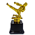 Troféu de Karatê Ajoelhado 3º Lugar 14cm Base Quadrada AX - 834 - Imagem 1