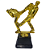 Troféu de Taekwondo 19cm Base 1º Quadrada AX - 833 - Imagem 2