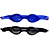 Óculos Natação Adulto AX Silicone Azul com Estojo PROMO - 869 - PACK COM 10 - Imagem 3