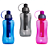 Kit 3 Garrafas de Hidratação AX com Tubo Gelo Multicolor 600ml - PACK COM 3 - Imagem 1