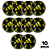 Bola Futebol Campo ADIDAS STARLANCER - PRETA/DOURADA - PACK COM 10 PÇS - Imagem 1