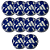Bola Futebol Campo ADIDAS STARLANCER - AZUL/BRANCA - PACK COM 10 PÇS - Imagem 2