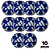 Bola Futebol Campo ADIDAS STARLANCER - AZUL/BRANCA - PACK COM 10 PÇS - Imagem 1