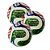 Bola Adidas Mini Trionda WC - PACK COM 3 PÇS - Imagem 6