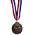 Medalha NATAÇÃO ONDA BRONZE AX 65mm YWA 470 - PACK COM 10 - Imagem 4