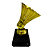 Troféu de Badminton 3º Lugar 14cm Base Quadrada AX - Y258 - Imagem 1