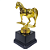 Troféu de Cavalo Equitação Hipismo Montaria 2º Lugar 14,5cm Base Quadrada AX - 830 - Imagem 3