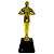 Trofeu de Premiação de Cinema/Oscar 3º Lugar 19cm Base Quadrada AX - 474 - Imagem 1
