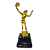 Troféu de Volei 1º Lugar 18,5cm Base Quadrada AX - 840 - Imagem 3