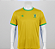 CAMISA DIADORA BRASIL ADULTO MASCULINA AMARELA - PROMO - Imagem 1
