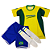 Kit Uniforme Brasil Infantil trb AX Esportes - Imagem 1