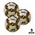 Bola Futebol SALÃO Topper Slick 22 Costurada PU AD. - PROMO - PACK COM 3 - Imagem 1