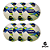 Bola Futebol CAMPO Kagiva Oficial C11 Federada Fusion PU AD. - PROMO - PACK COM 6 - Imagem 1