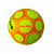Bola Handebol H1L STAR Oficial Mirim AX PU Ultra Grip  Miolo Substituivel- AM/LJ - PACK COM 10 - Imagem 4