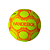 Bola Handebol H1L STAR Oficial Mirim AX PU Ultra Grip  Miolo Substituivel- AM/LJ - PACK COM 10 - Imagem 3