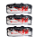 Rede de Volei 1 Lona Fio 2,5 Grossa Super c/ Bolsa e Cabo de Aço AX PROMO - 740 - PACK COM 3 - Imagem 1