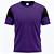 Jogo de Camisa AX Esportes Roxo com Preto - 10+1 Numeradas - Imagem 1