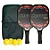 Raquete Pickleball  Vermelho AX CY Fibra Vidro 02 Raq. e 4 Bolas - 37138 - Imagem 6