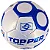 Bola Futebol SALÃO Topper 90 Retro Costurada PU AZUL - PROMO - Imagem 3