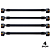 Barra para Porta TOP AX Reg 60-100cm 655 - PACK COM 4 - Imagem 1