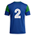 Jogo de Camisa AX Esportes Royal com Verde - 10+1 Numeradas - Imagem 2
