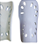 Caneleira Adulto Branca Ventilada Lisa AX - 808 - PACK COM 6 PARES - Imagem 6