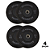 Anilha 5 KG LPO Olimpica Bumper PRO AX Esportes PROMO - 881 - PACK COM 4 - Imagem 1