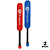 Taco Bets AX Espumado + Bola EVA Verm/Azul 595 - PACK COM 2 - Imagem 1