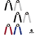 Handgrip AX Alumínio CIMA W919 - 612 - PACK COM 6 - Imagem 1