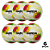 Bola Vôlei Rainha Sunny Costurada Branca - PROMO - PACK COM 6 - Imagem 1