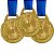Medalha Honra ao Mérito Ouro AX 35mm - YWA 468 PROMO - PACK COM 100 - Imagem 3