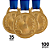 Medalha Honra ao Mérito Ouro AX 35mm - YWA 468 PROMO - PACK COM 100 - Imagem 1