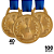 Medalha Honra ao Mérito Ouro AX 40mm-FA 430 / 469 - PACK COM 100 - Imagem 1